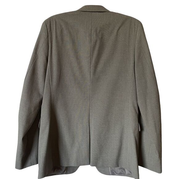 Calvin Klein Infinite Slim Fit Gray Lined Single Breasted Blazer (Size: Medium) - Picture 5 of 12
